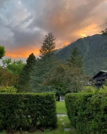 Au Calme Avec Jardin Et Vue Mont-blanc Lägenhet